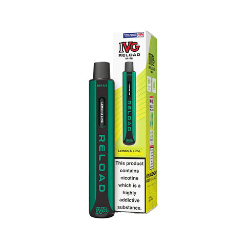 IVG Reload Mini 600 Prefilled Pod Vape Kit (Pack of 10)