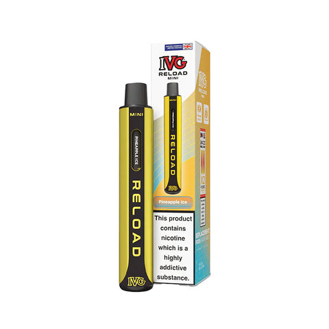 IVG Reload Mini 600 Prefilled Pod Vape Kit (Pack of 10)