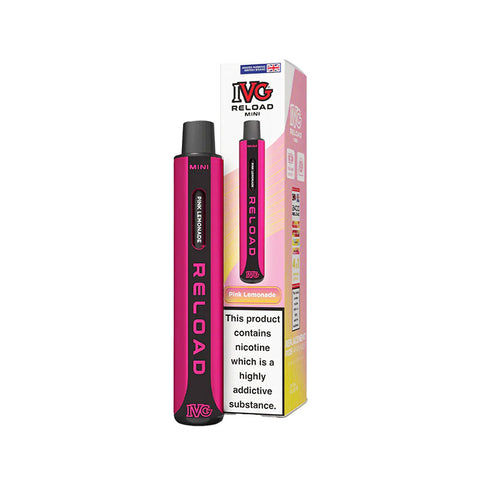 IVG Reload Mini 600 Prefilled Pod Vape Kit (Pack of 10)
