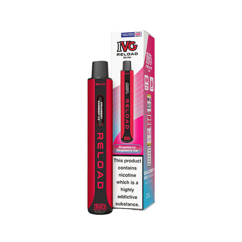 IVG Reload Mini 600 Prefilled Pod Vape Kit (Pack of 10)