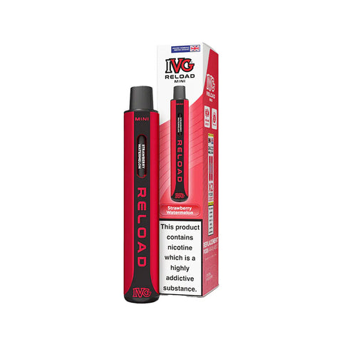 IVG Reload Mini 600 Prefilled Pod Vape Kit (Pack of 10)