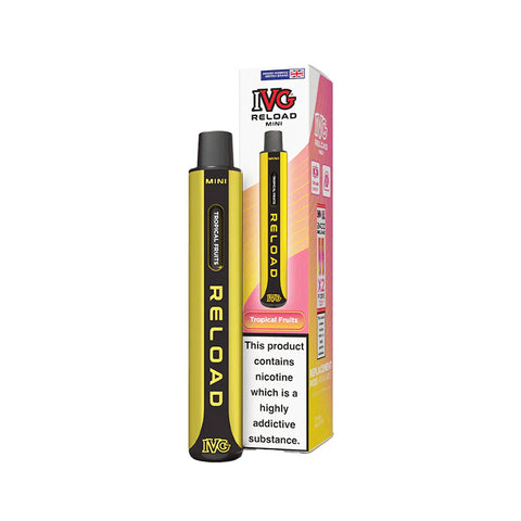 IVG Reload Mini 600 Prefilled Pod Vape Kit (Pack of 10)
