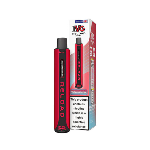 IVG Reload Mini 600 Prefilled Pod Vape Kit (Pack of 10)