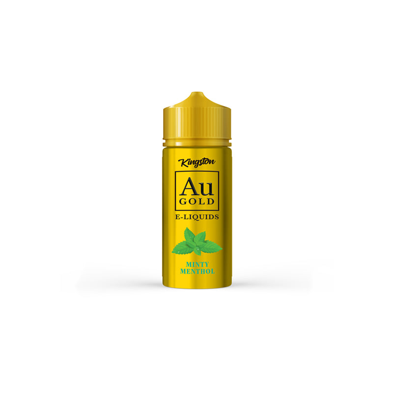 Kingston-Au-Gold-100ml-E-Liqud-Minty-Menthol  800 × 800px