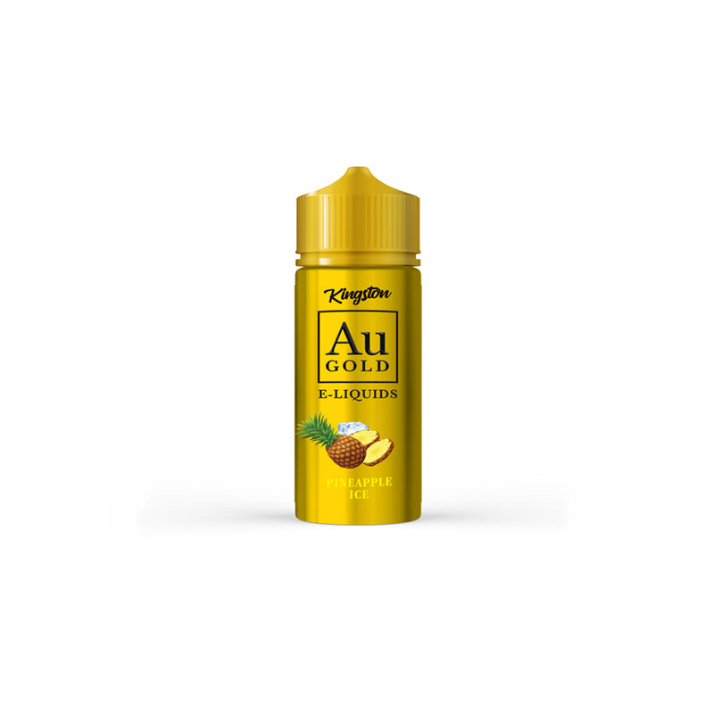 Kingston-Au-Gold-100ml-E-Liquid-Pineapple-Ice  800 × 800px