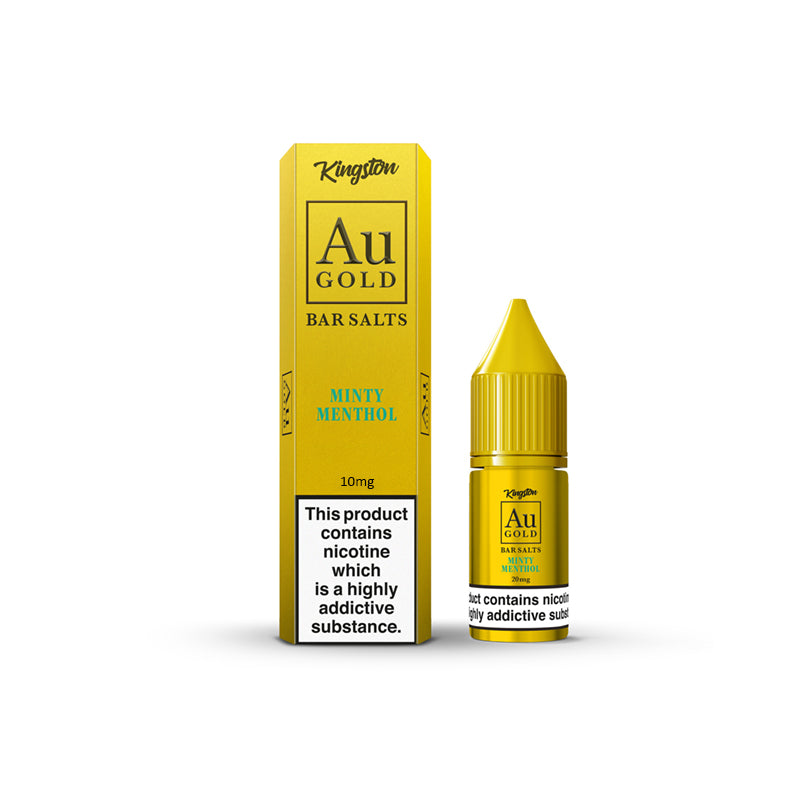 Kingston-Au-Gold-Nic-Salt-10mg-Mint-Menthol  800 × 800px