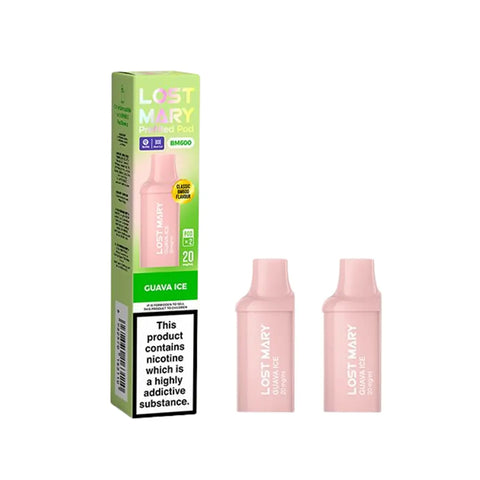 Lost-Mary-BM600-Prefilled-Replacement-Pods-Guava-Ice