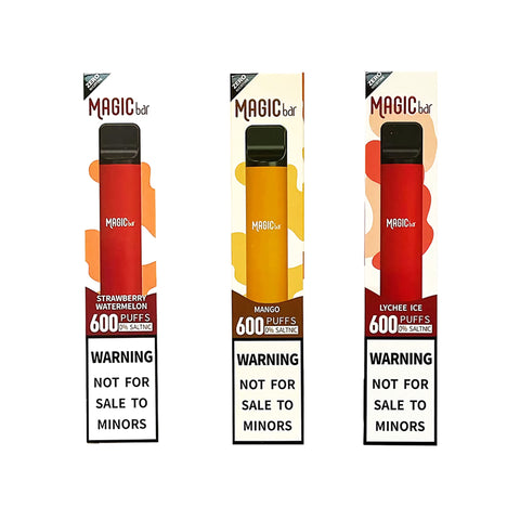 Magic Bar Nicotine Free 0mg 600 Puffs Disposable Vape Kit
