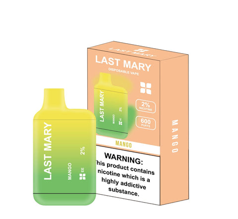 Last Mary 600 Puffs 20mg Disposable Vape Kit