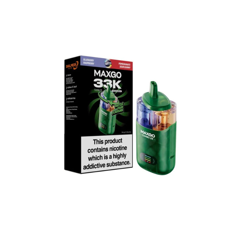 Relx Maxgo Combo 33K Puffs Prefilled Pod Vape Kit