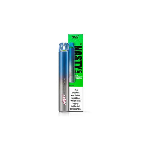 Nasty-Bar-DX2-600Puffs-Disposable-Bar-Blue-Raspberry-Lemonade  800 × 800px