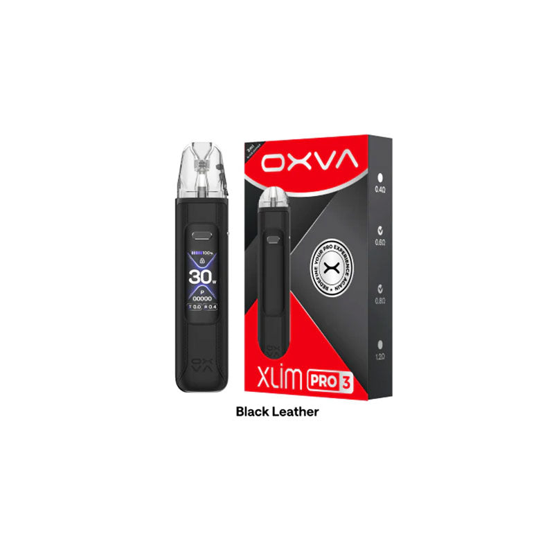 Oxva Xlim Pro 3 30W 1500mAh Pod Vape Kit Vape4World Oxva Xlim Pro 3 30W 1500mAh Pod Vape Kit Vape4World