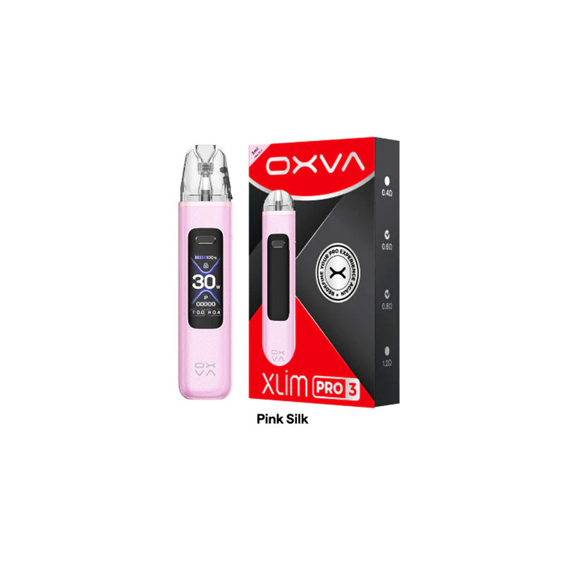Oxva Xlim Pro 3 30W 1500mAh Pod Vape Kit Vape4World Oxva Xlim Pro 3 30W 1500mAh Pod Vape Kit Vape4World