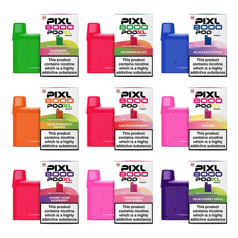 PIXL 8000 8K 20mg Prefilled Pods
