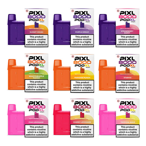 PIXL 8000 8K 20mg Prefilled Pods