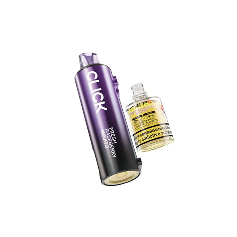 Pyne-Pod-Click-50K-Prefilled-Replacement-Pods-Fresh-Raspberry-Mojito