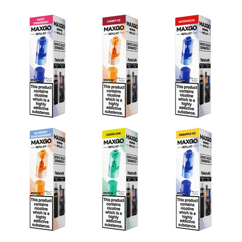 Relx Maxgo Combo 33K & 12K Puffs Replacement Prefilled Pods