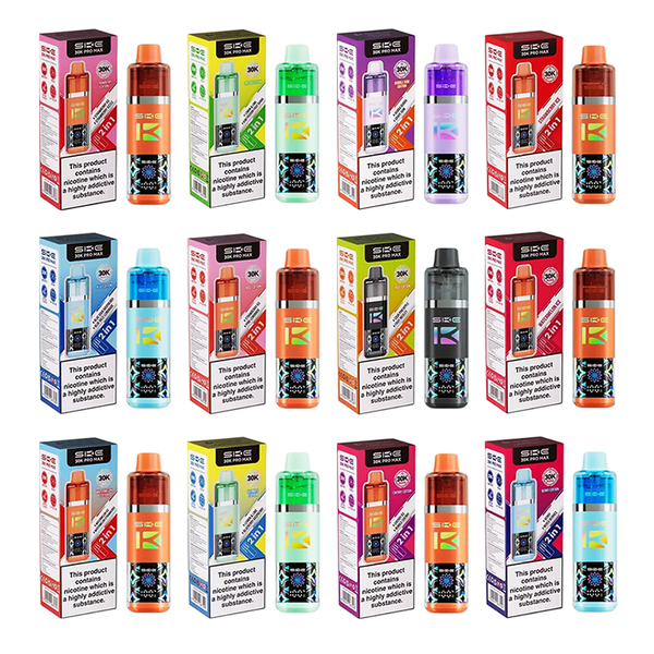ske 30k pro max prefilled pod vape kit SKE 30K Pro Max 2 in 1 Prefilled Pod Vape Kit