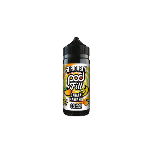 Seriously-Pod-Fill-100ml-E-Liquid-Banana-Mandarin  800 × 800px