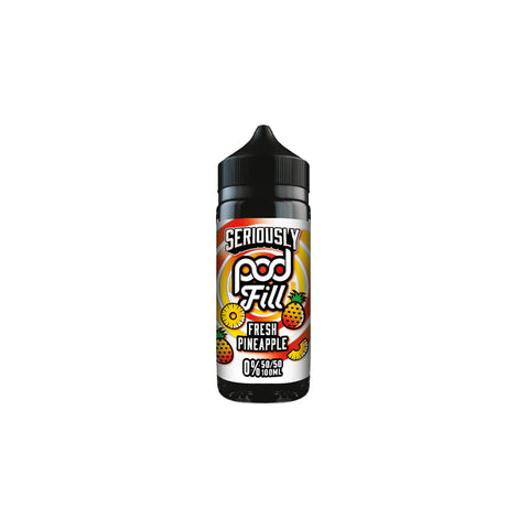 Seriously-Pod-Fill-100ml-E-Liquid-Fresh-Pineapple  800 × 800px