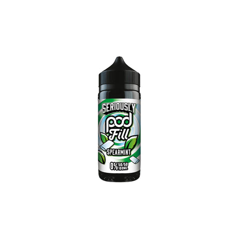 Seriously-Pod-Fill-100ml-E-Liquid-Spearmint  800 × 800px