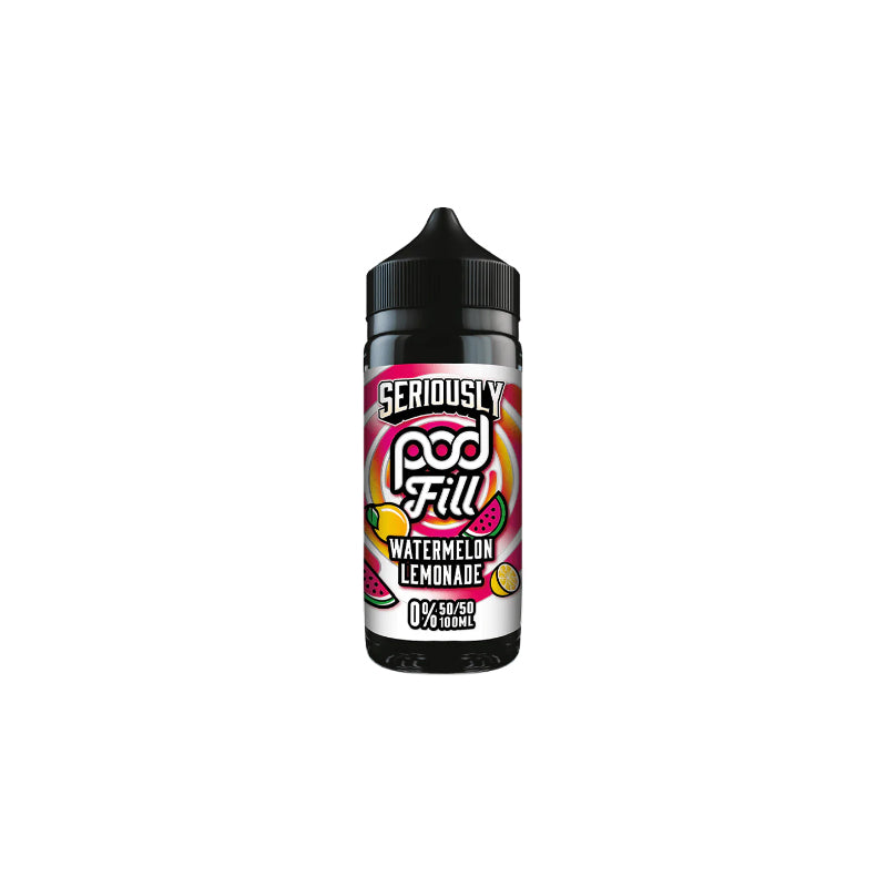 Seriously-Pod-Fill-100ml-E-Liquid-Watermelon-Lemonade  800 × 800px