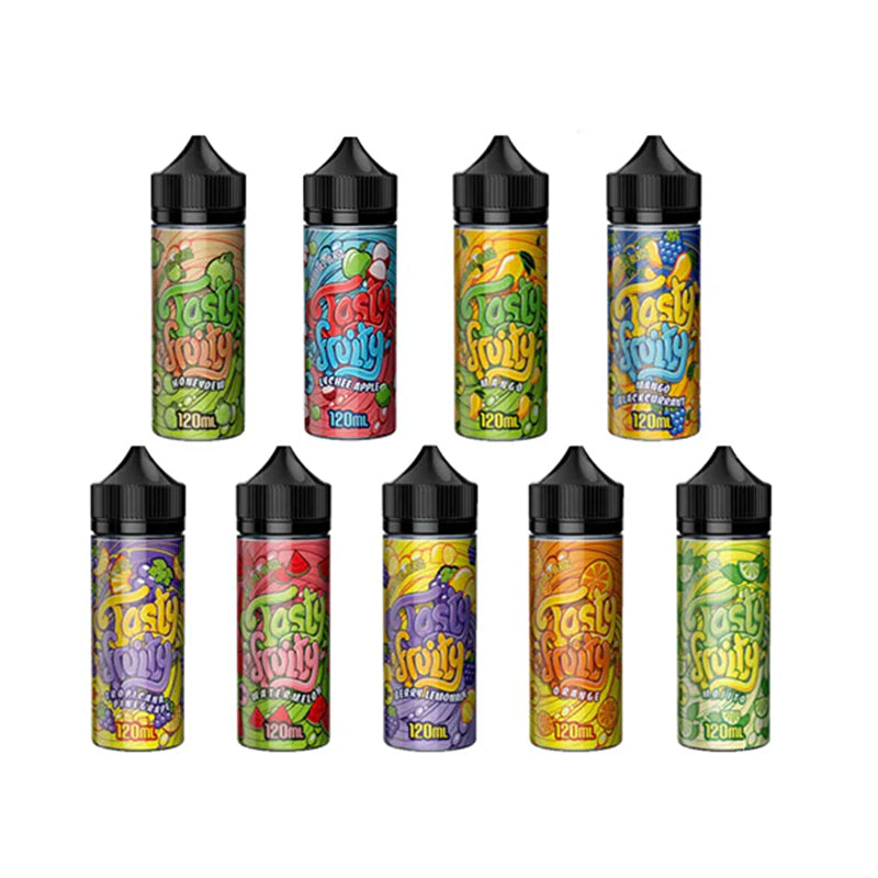 Tasty Fruity 100ml Shortfill E liquid (Ice Series)