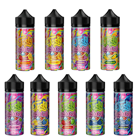 Tasty Fruity 100ml Shortfill E liquid (Bubblegum Series)