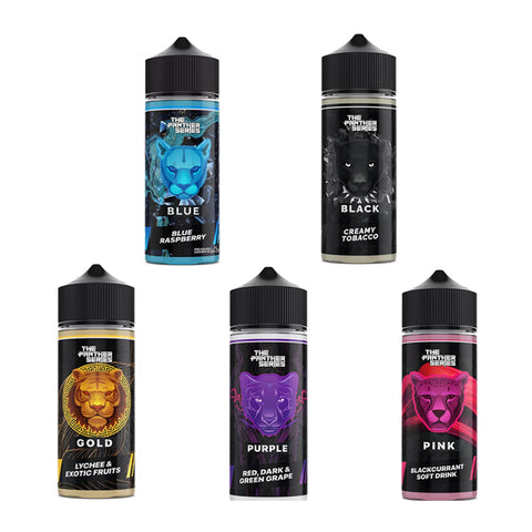 The Panther Series 100ml Shortfill E liquid