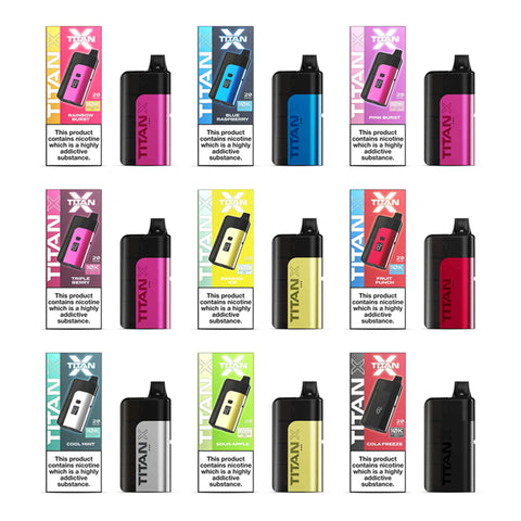 Titan X 10K 20mg Prefilled Pod Vape Kit
