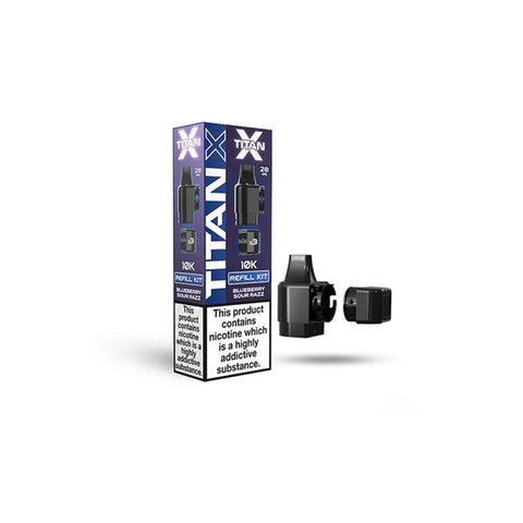 Titan X 10K 20mg Prefilled Replacement Pods