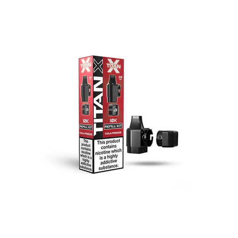 Titan X 10K 20mg Prefilled Replacement Pods