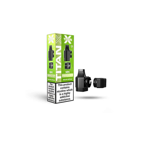 Titan X 10K 20mg Prefilled Replacement Pods