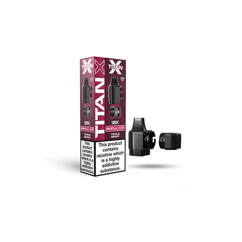 Titan X 10K 20mg Prefilled Replacement Pods