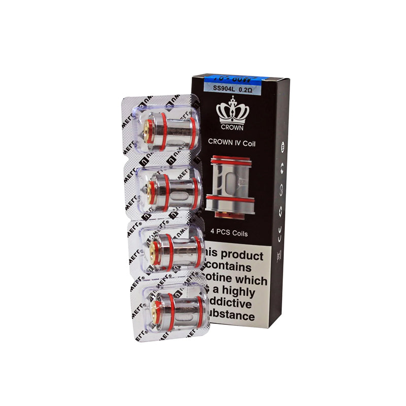 Uwell Crown IV Replacement Coils (Pack of 4) | 9.49 Vape4World Uwell Crown IV Replacement Coils (Pack of 4) | 9.49 Vape4World