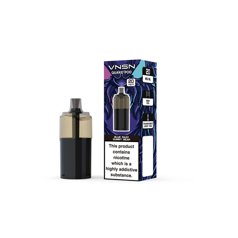VNSN-Quake-10k-Replacement-Pod-Blue-Razz-Gummy-Bear