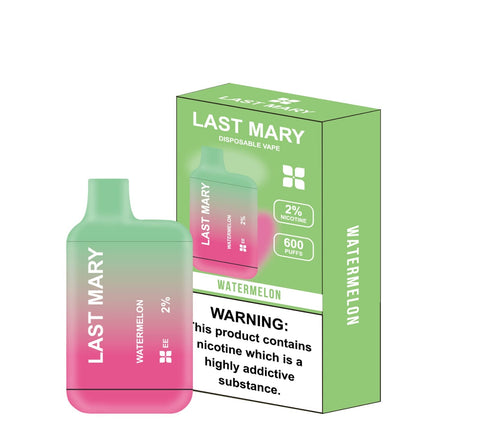 Last Mary 600 Puffs 20mg Disposable Vape Kit