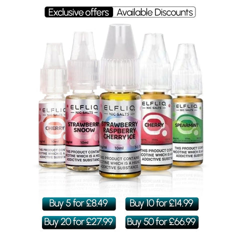 ELF LIQ By Elfbar 10/20mg - 10ml Nic Salts