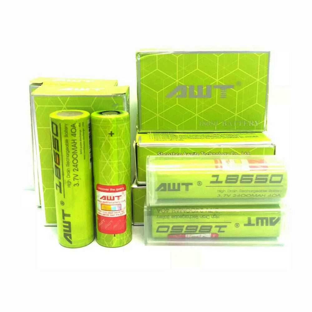 AWT 18650 2400mAh Rechargeable Battery.